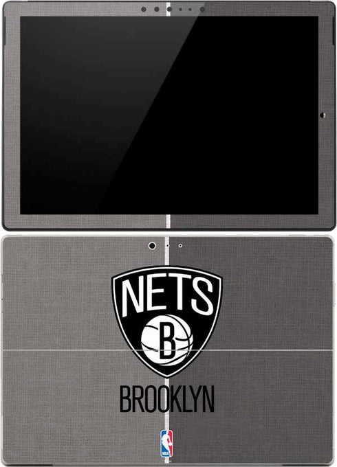 NBA Brooklyn Nets Canvas Surface Pro 4 Skin